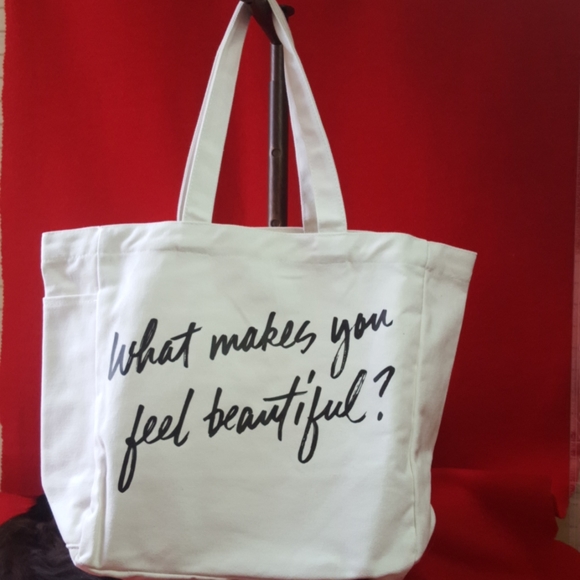 bareMinerals Handbags - BareMinerals "what makes you feel beautiful tote"